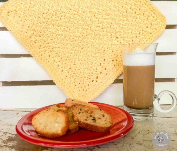 Sunny Days Crunch Stitch Dishcloth Pattern - Image 4