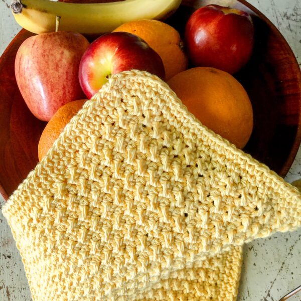 Sunny Days Crunch Stitch Dishcloth Pattern - Image 5