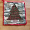 Tapestry Crochet Christmas Tree Potholder - Image 3