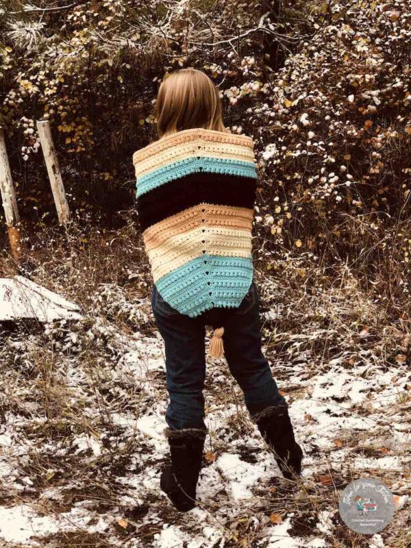 It's a Colorful Summer Triangle Shawl - Image 8