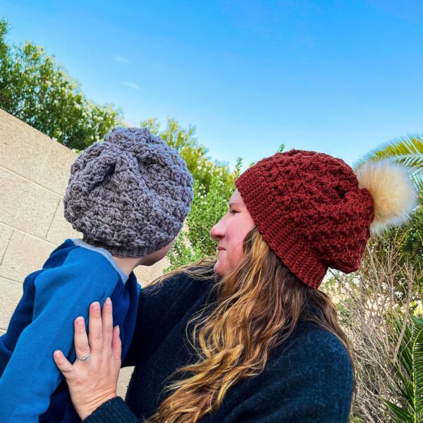 Easy Crochet Beanie Pattern by Itchin' for some Stitchin' - 2