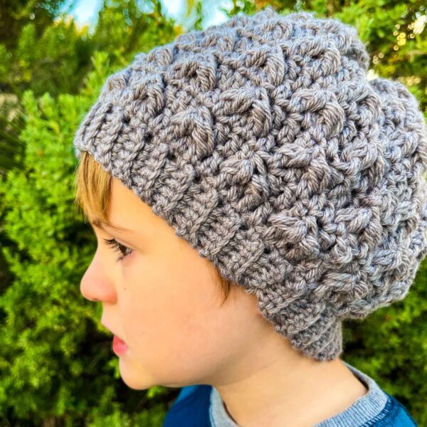 Easy Crochet Beanie Pattern by Itchin' for some Stitchin' - 5