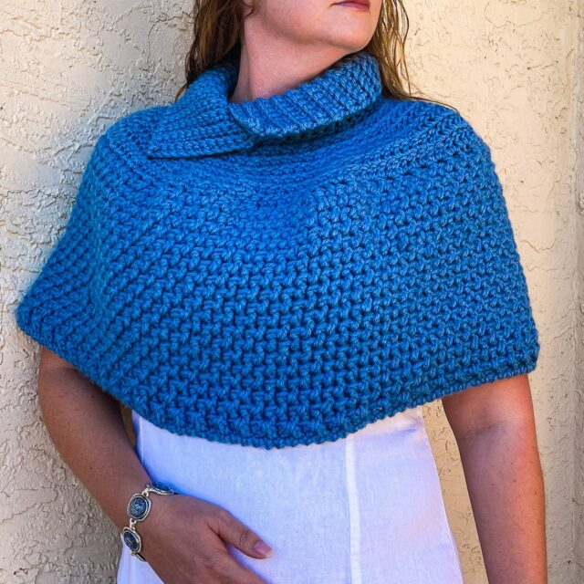 Dahlia Capelet | Crochet Pattern | ITCHIN' FOR SOME STITCHIN' STOREFRONT