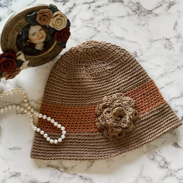Chloe Cloche Crochet Hat Pattern