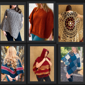 Crochet Poncho Pattern Collection